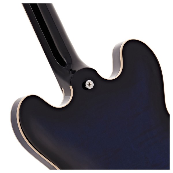 Gibson ES-335 Figured, Deep Ocean Burst #228340019 - back 