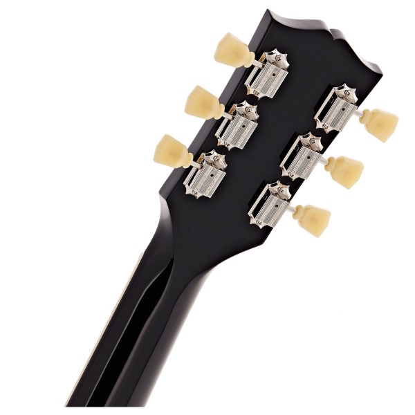 Gibson ES-335 Figured, Deep Ocean Burst #228340019 - headstock back 