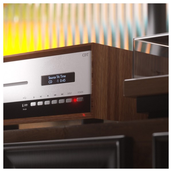 LEAK CDT CD Transport, Walnut - lifestyle