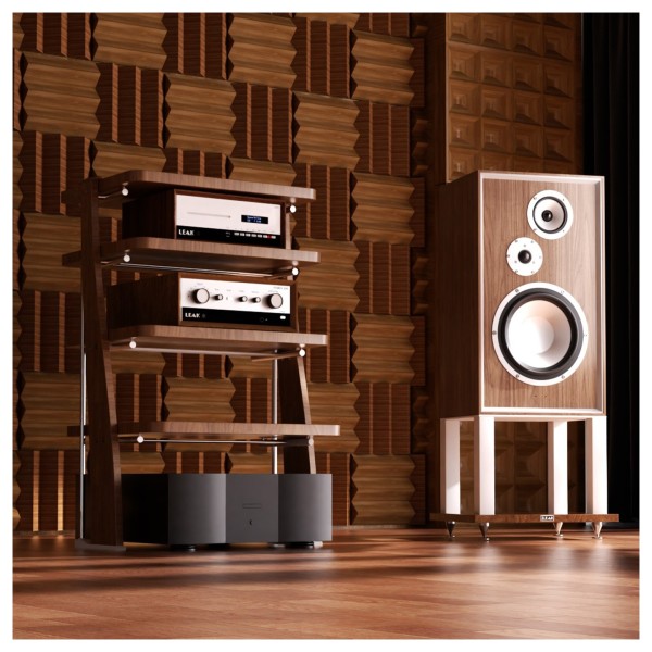 LEAK CDT CD Transport, Walnut - lifestyle