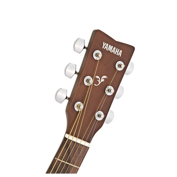 Yamaha F310 Acoustic, Tobacco Brown Sunburst head