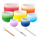 Sela Crystal Singing Bowl Chakra Set