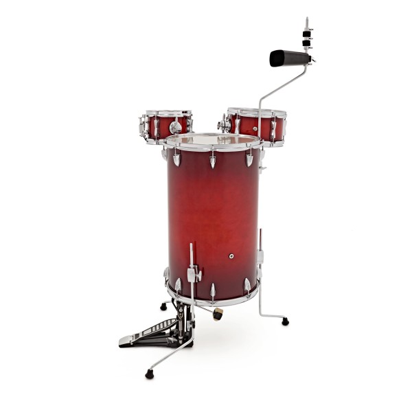 Cocktail Drum Kit by Gear4music, Redburst