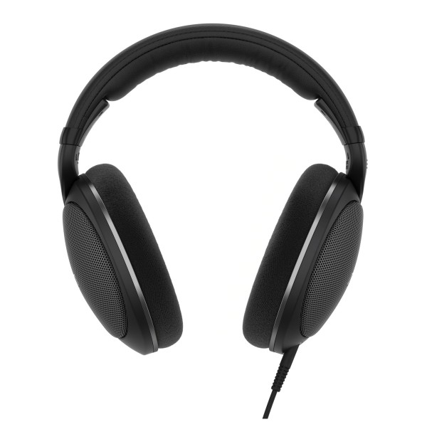 Sennheiser HD 550 Open-Back Headphones, Black - Front View