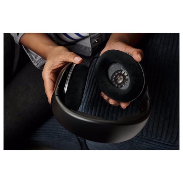 Sennheiser HD 550 Open-Back Headphones, Black - Detail Image, Earcups