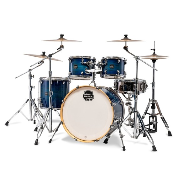 Mapex Armory 22'' Rock Fusion 5pc Shell Pack, Blue Wave Burst