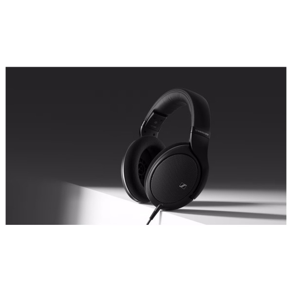 Sennheiser HD 550 Open-Back Headphones, Black - Beauty Image