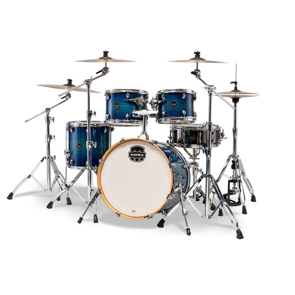 Mapex Armory 20'' Fusion 5pc Shell Pack, Blue Wave Burst