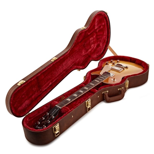 Gibson Les Paul Standard 60s Figured Top, Unburst - inside case 