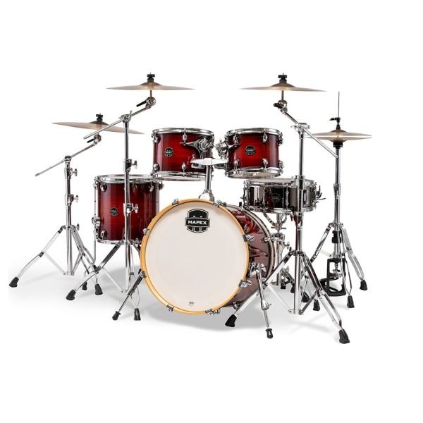 Mapex Armory 20'' Fusion 5pc Shell Pack, Red Onyx Burst
