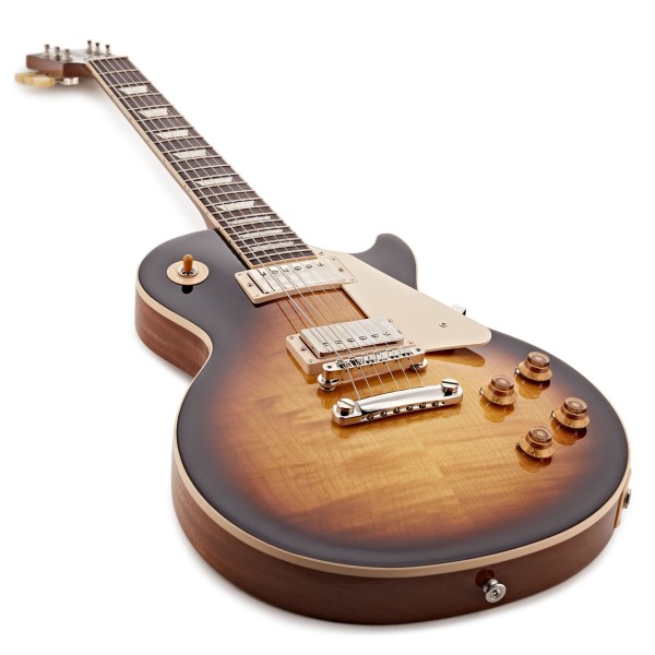 Gibson Les Paul Standard 50s Figured Top, Tobacco Burst - head and body 