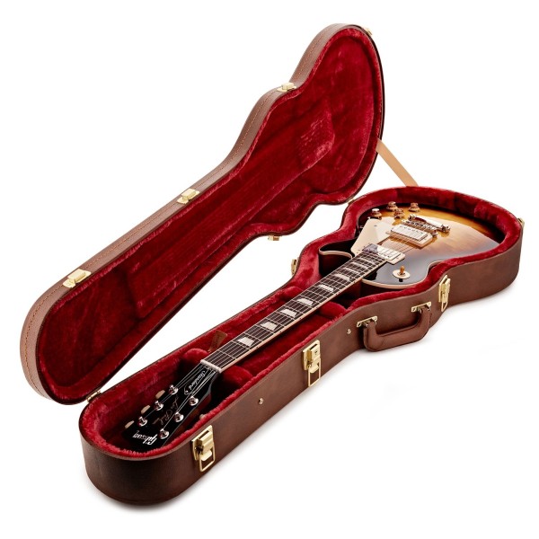 Gibson Les Paul Standard 50s Figured Top, Tobacco Burst - inside case 