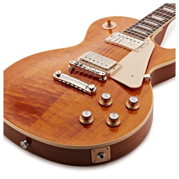Gibson Les Paul Standard 60s Figured Top, Honey Amber #221540127 - body 