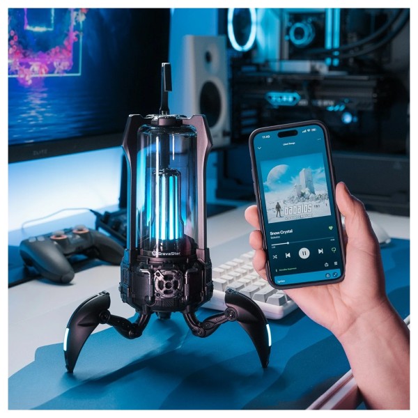 GravaStar Supernova Bluetooth Speaker, Black - Lifestyle 3