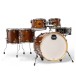 Mapex Armory 22'' LA Fusion 6pc Shell Pack, Roasted Chestnut