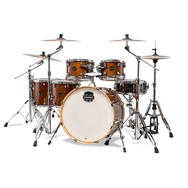 Mapex Armory 22'' LA Fusion 6pc Shell Pack, Roasted Chestnut