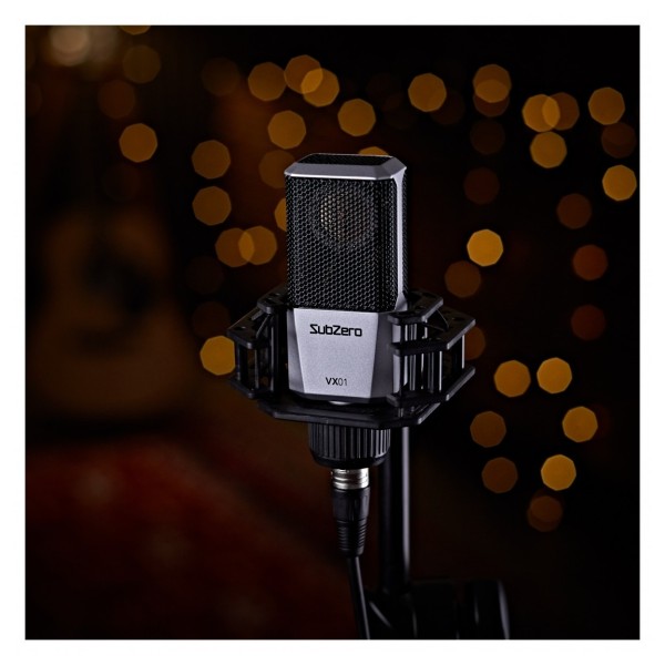 SubZero VX01 Vocal Microphone with Accessory Pack - Lifestyle
