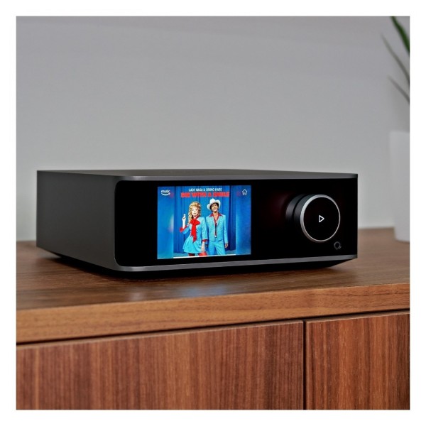 WiiM Vibelink Amplifier, Ultra Streamer, and Klipsch R-60M Speaker Hi-Fi Bundle - ultra gaga and bruno