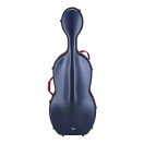 Gewa Fun Polycarbonate Cello Case, Blue and Red