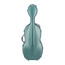 Gewa Fun Polycarbonate Cello Case, Green and Grey
