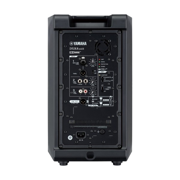 Yamaha DXR8mkII 8 Inch Active PA Speaker Back