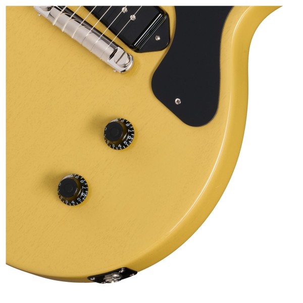 Gibson Les Paul Junior, TV Yellow - knobs 