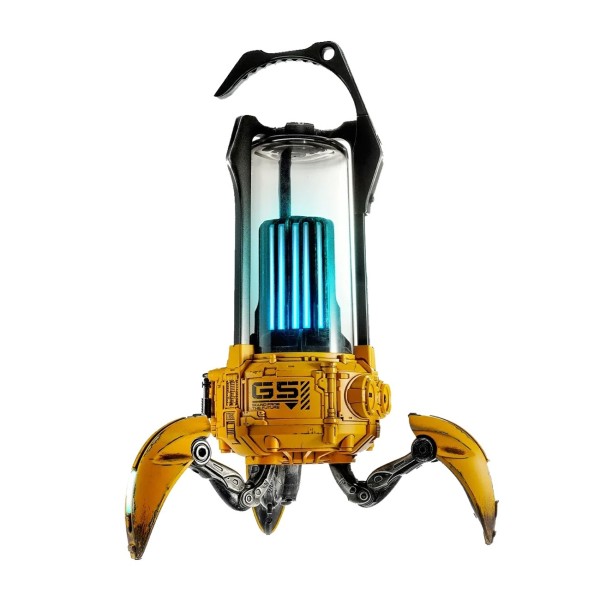 Supernova Bluetooth Speaker, Yellow - Angled 2