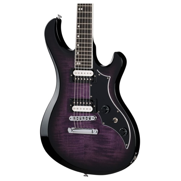 Gibson Victory Figured Top, Dark Purple Burst - body 