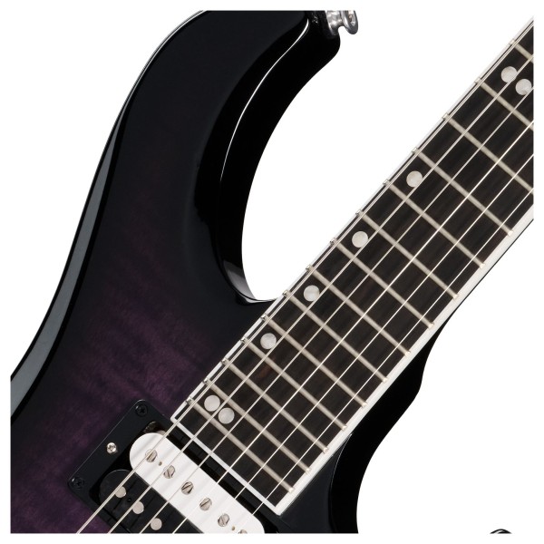 Gibson Victory Figured Top, Dark Purple Burst - pickups 