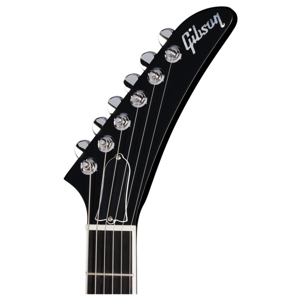 Gibson Victory Figured Top, Dark Purple Burst - headstock 