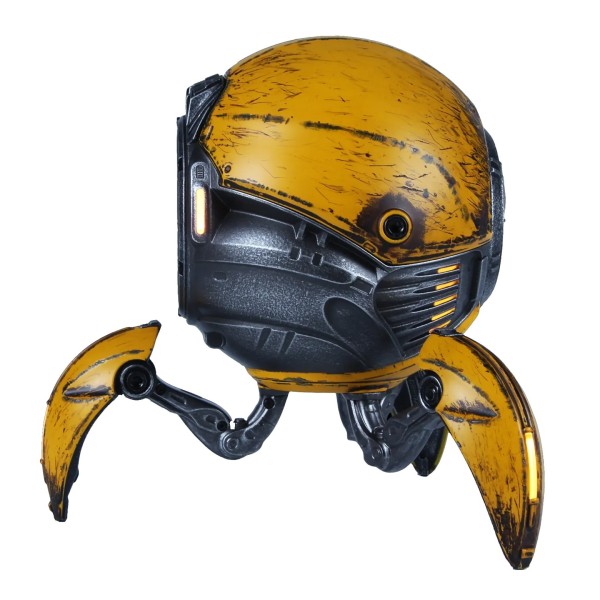 Mars Pro V2 Bluetooth Speaker, Yellow - Side