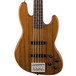 Fender Deluxe Active Jazz Bass V 5 String Bass Guitar, Okume Natural