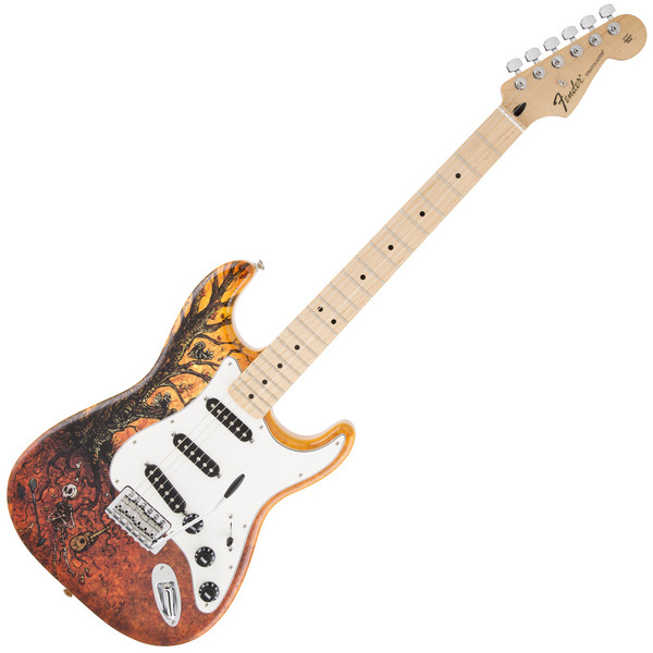 Fender David Lozeau Standard Stratocaster, Tree of Life