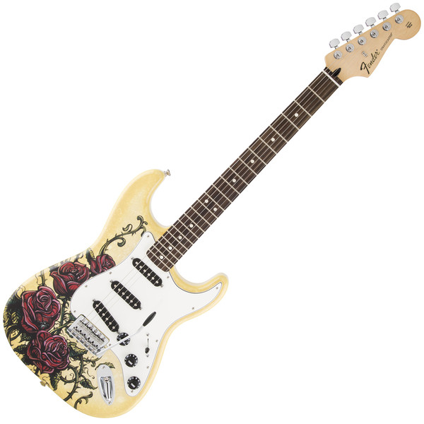 Fender David Lozeau Standard Stratocaster, Rose Tattoo