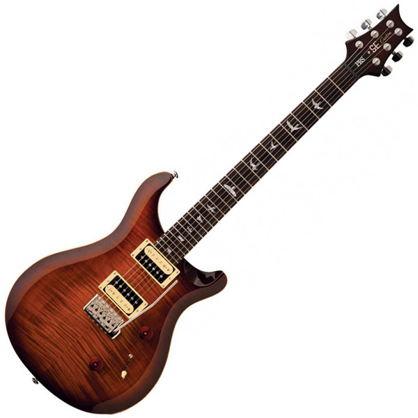 PRS SE Custom 24 Electric Guitar, Tobacco Sunburst