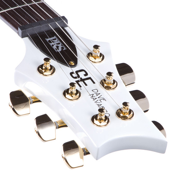 DISC PRS SE Dave Navarro Signature Electric Guitar, Jet White