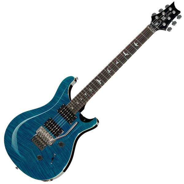 PRS SE Custom 24 Floyd Rose Electric Guitar, Sapphire