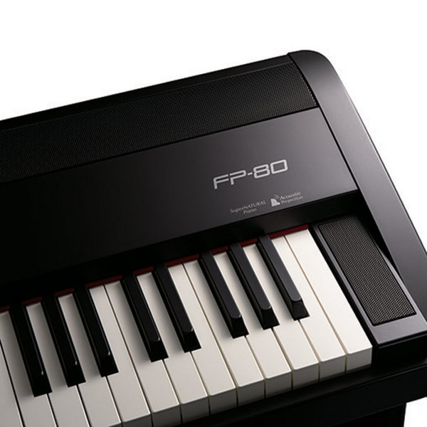 Roland FP-80 SuperNATURAL Digital Piano, Black
