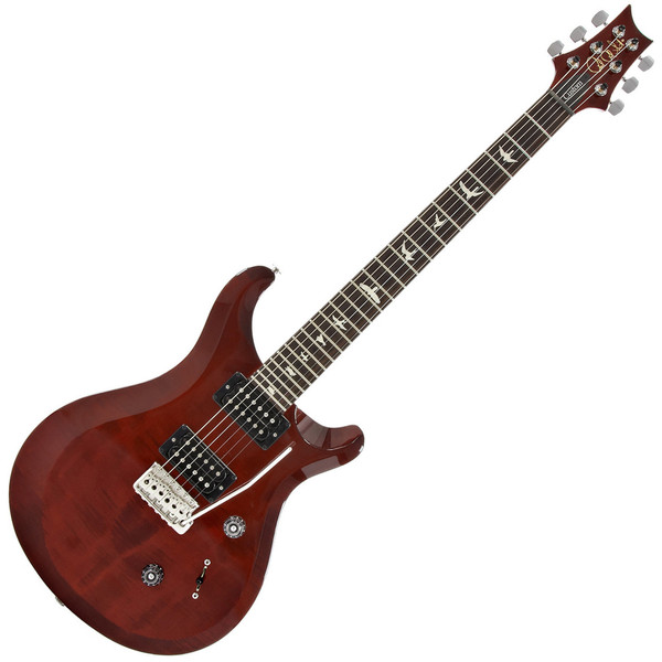 PRS S2 Custom 24 Electric Guitar, Black Cherry with Bird Inlays