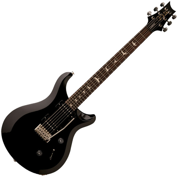 PRS S2 Custom 24 Electric Guitar, Black with Bird Inlays