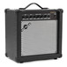 LA Bass Guitar + Amp Pack, Silver Flake