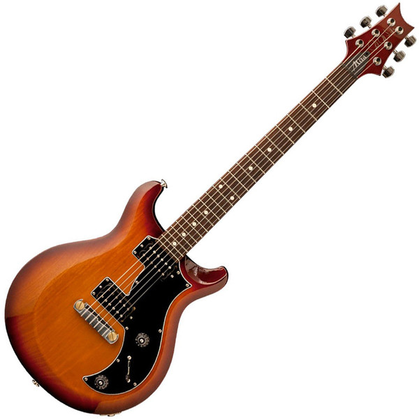 PRS S2 Mira Electric Guitar, McCarty Tobacco Sunburst with Dot Inlays