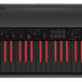 Korg SV-1 73 Stage Piano, Limited Edition Reverse Black and Red Keys