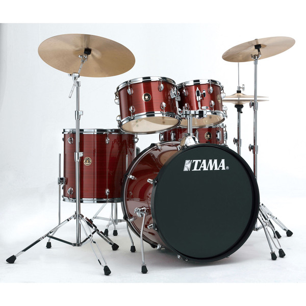 Tama Rhythm Mate 22'' Fusion Complete Drum Kit, Galaxy Silver
