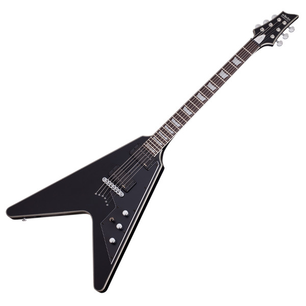 Schecter V-1 Platinum, Satin Black