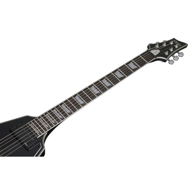 DISC Schecter V-1 Platinum, Satin Black at Gear4music