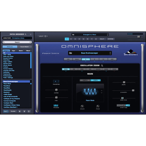 Spectrasonics Omnisphere 2.8 - Boxed Copy at Gear4music