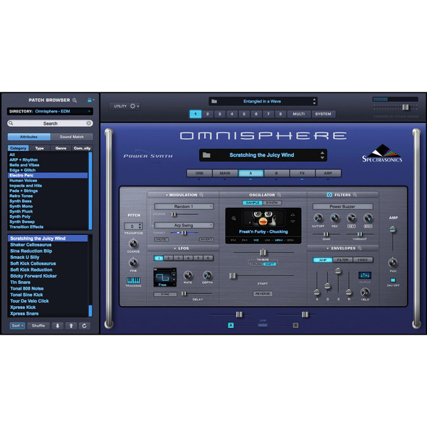 DTM・DAW Spectrasonics Omnisphere 2 Spectrasonics Omnisphere 2 Virtual Instrument - Vintage King