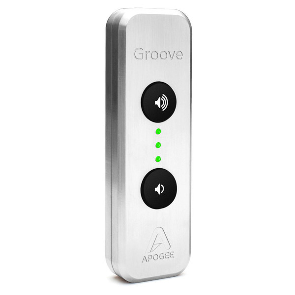 DISC Apogee Groove USB DAC and Headphone Amp, Ltd Silver at Gear4music