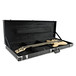 Oregon Neck Thru Bass Guitar + Case by Gear4music, Natural